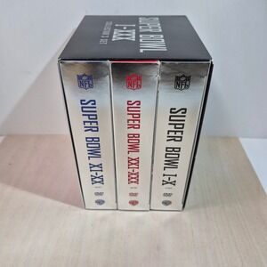 Super Bowl I XXX Collector's Set DVD NFL Football History 30 Years